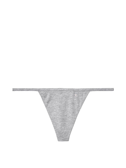 Stretch Cotton V-String Panty