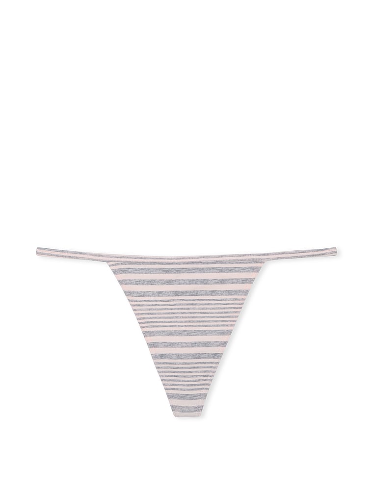 Stretch Cotton V-String Panty