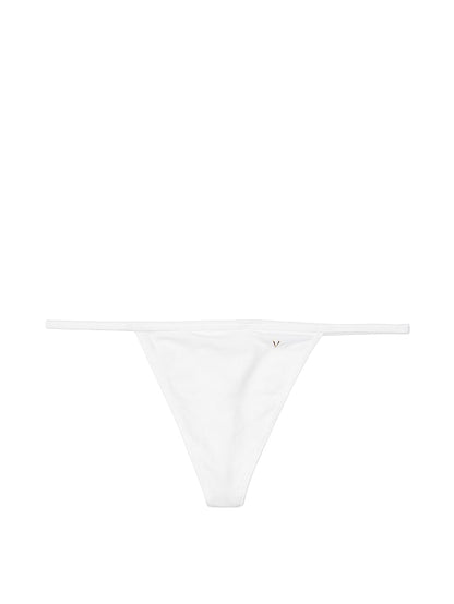 Stretch Cotton V-String Panty