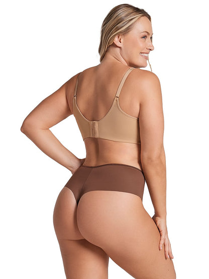 Moderate Compression Seamless Thong Contouring Panty