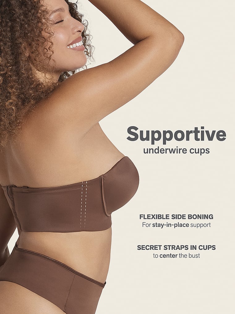 Smoothing Strapless Longline Bra