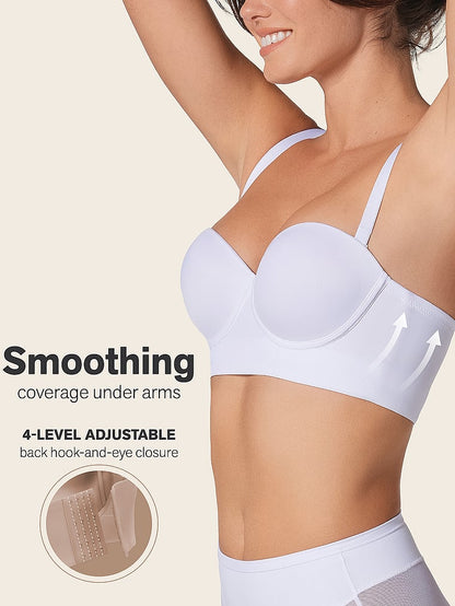 Smoothing Strapless Longline Bra