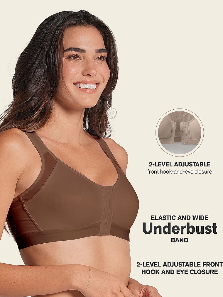 Unlined Wireless Posture Corrector Bra