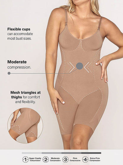 Full Coverage Seamless Shaping Bodysuit