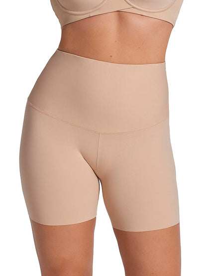 Firm Compression High-Waist Shaper Slip Shorts