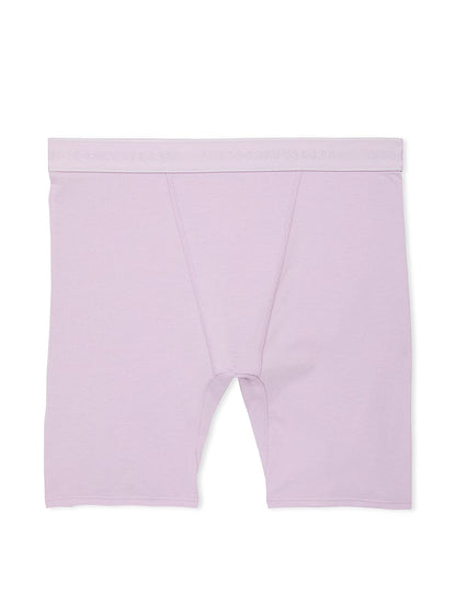 Logo Cotton High-Waist Boxer Brief Panty