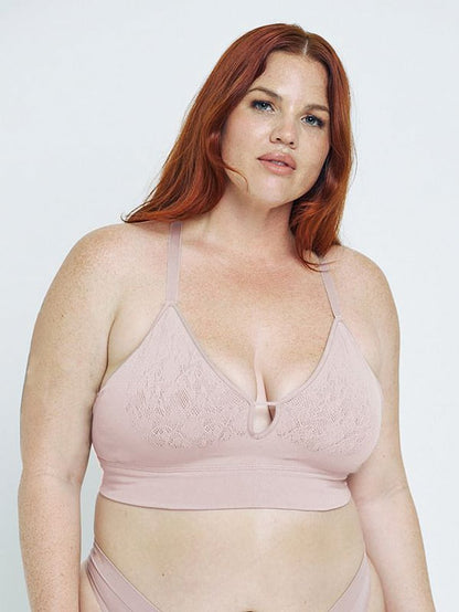 Deep V-Notch Bra