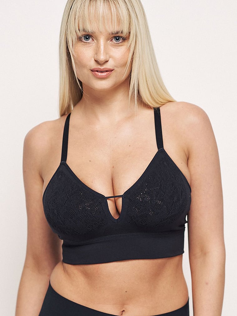 Deep V-Notch Bra