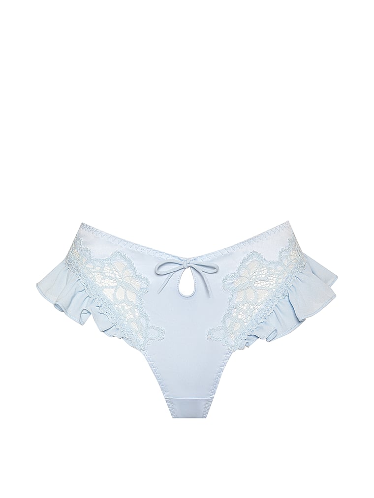 Butterfly Lace Ruffle Cheeky Panty