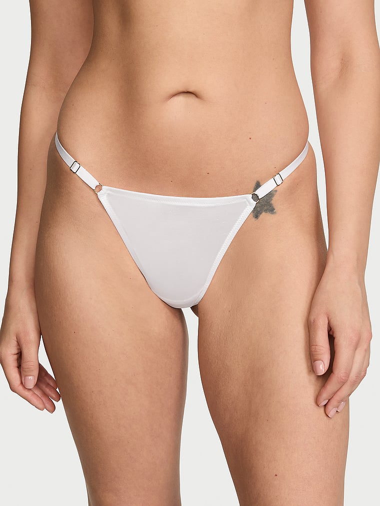 Hardware Adjustable V-String Panty