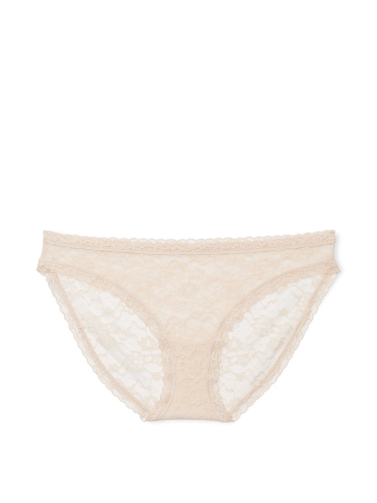 Lace Heart Blooms Bikini Panty