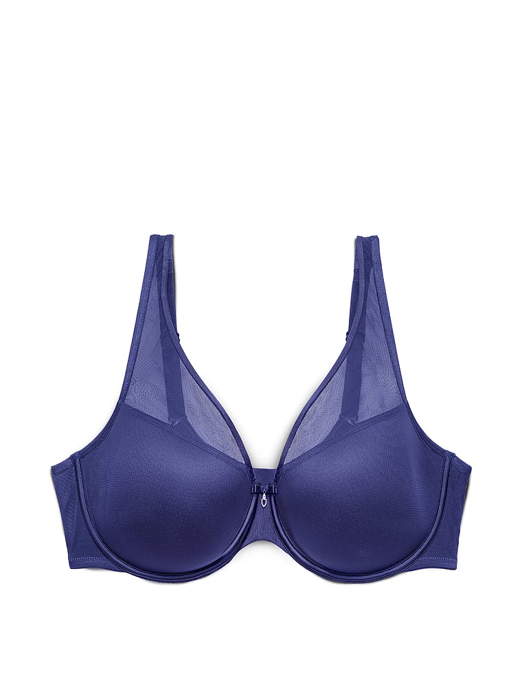 Sheer Mesh Push-Up Bra