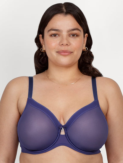 Sheer Mesh Unlined Bra