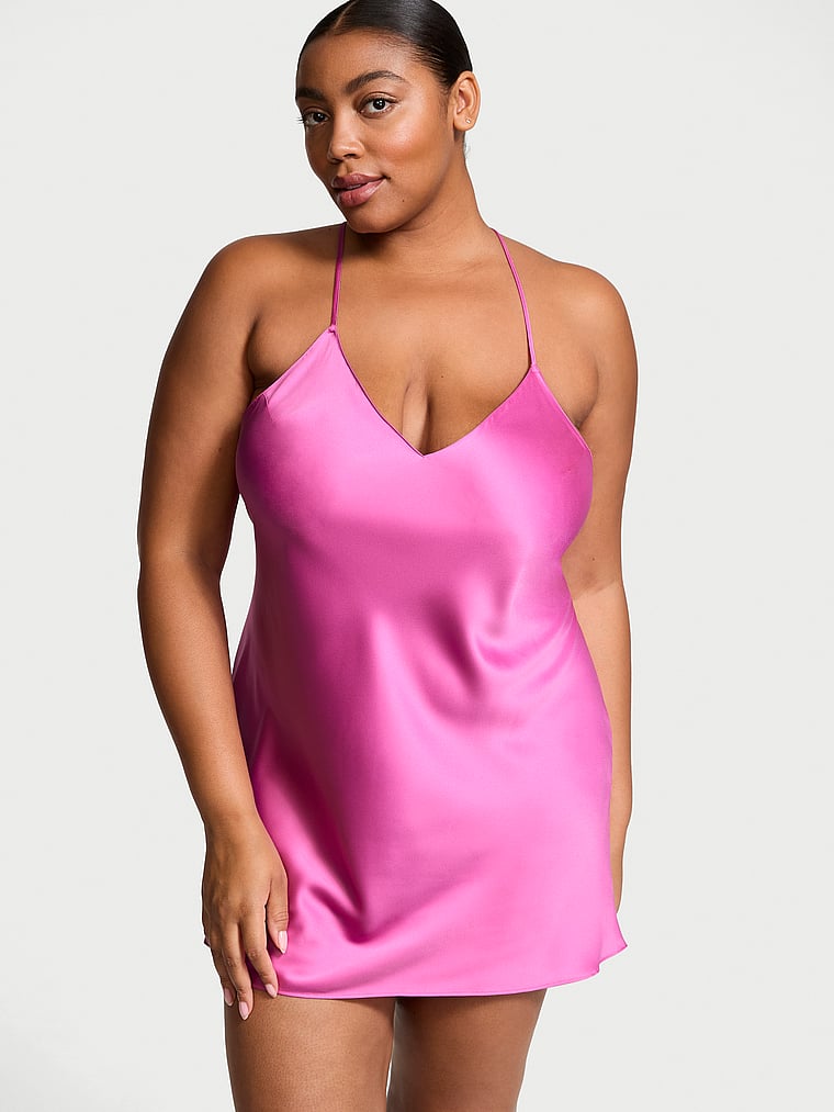 Satin Slip and Robe Bundle