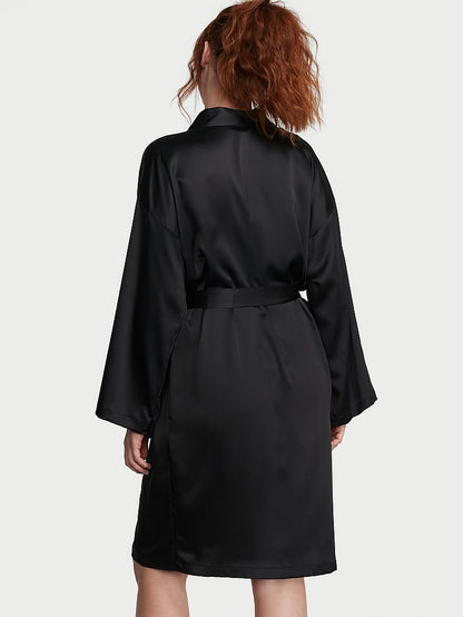 Satin Midi Robe