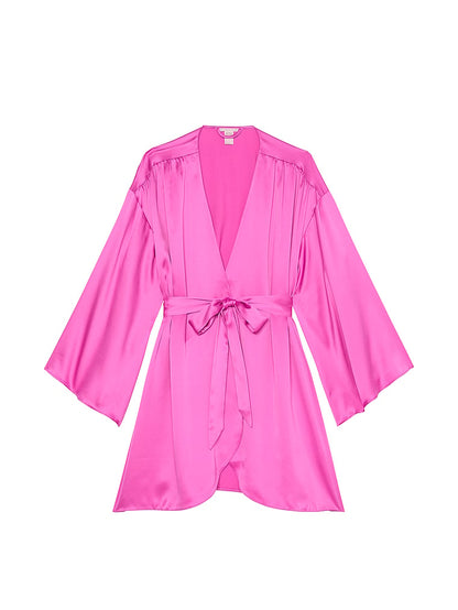 Satin Midi Robe