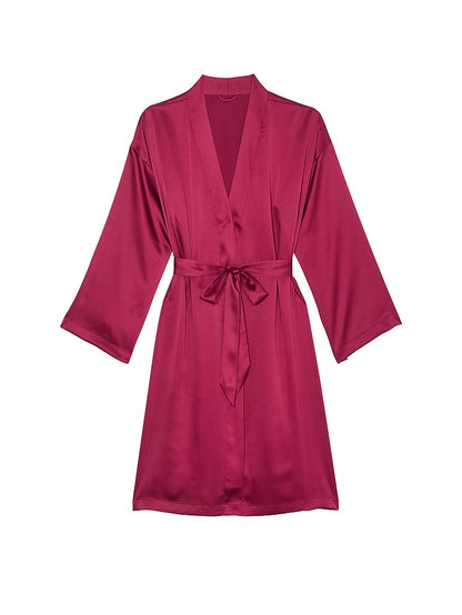 Satin Midi Robe