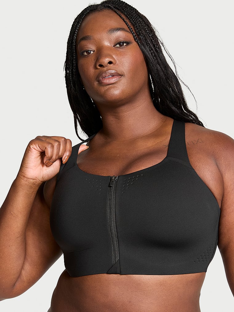 Featherweight Max™ Front-Close Sports Bra Racerback