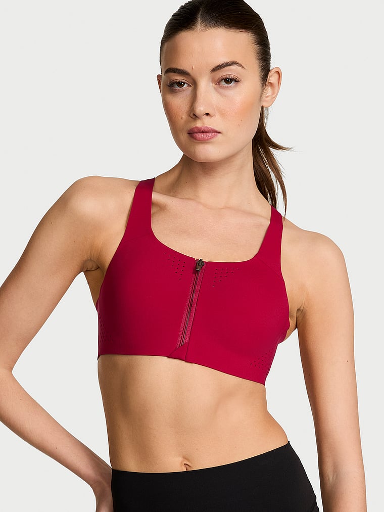 Featherweight Max™ Front-Close Sports Bra Racerback