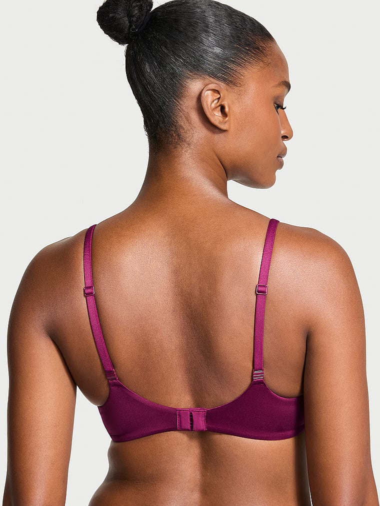 Lace-Trim Lightly Lined Full-Coverage Bra