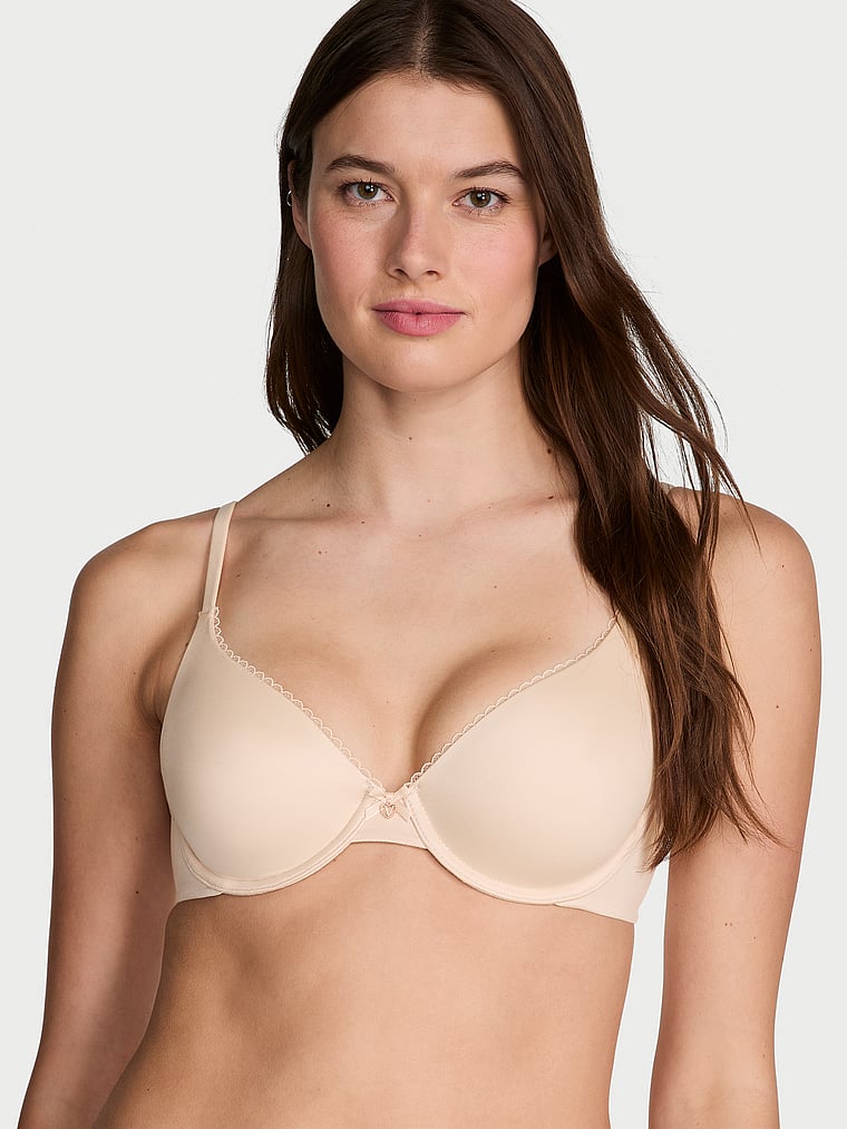 Lightly Lined Full-Coverage Smooth Bra