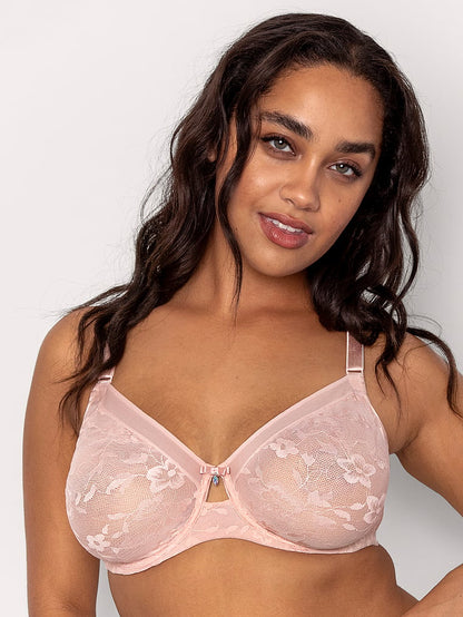 Smooth Lace Unlined Bra