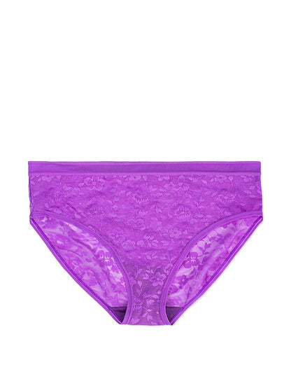 Smooth Lace High Cut Brief