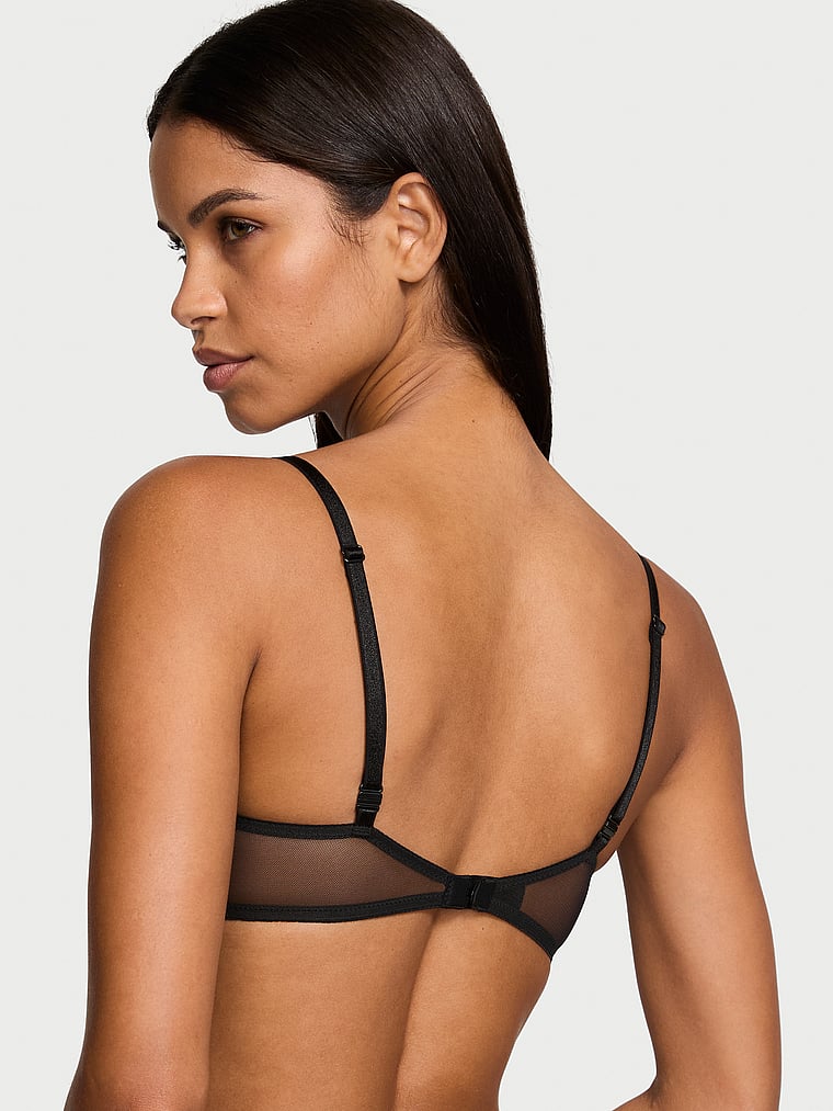 Sexy Tee Heart Bloom Lace Wireless Push-Up Bra