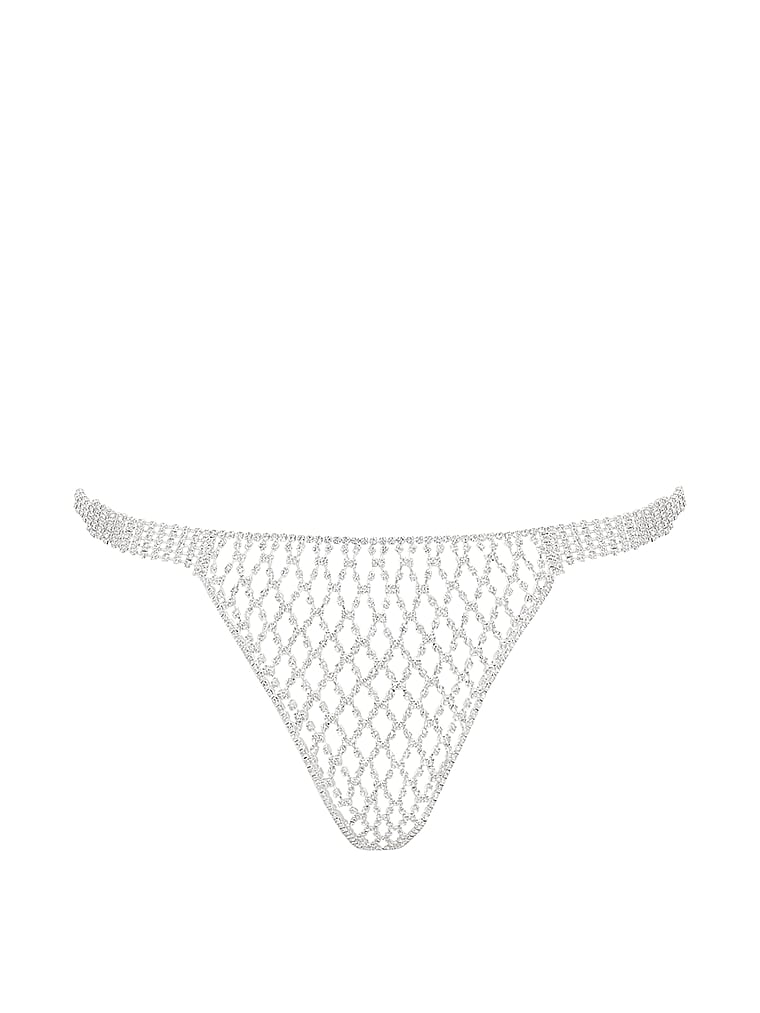 Elsa Diamond Lattice Thong