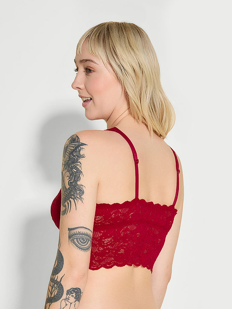 Never Say Never Plungie Longline Bralette