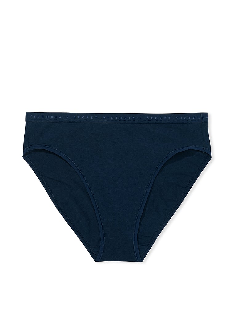 Stretch Cotton High-Leg Brief Panty