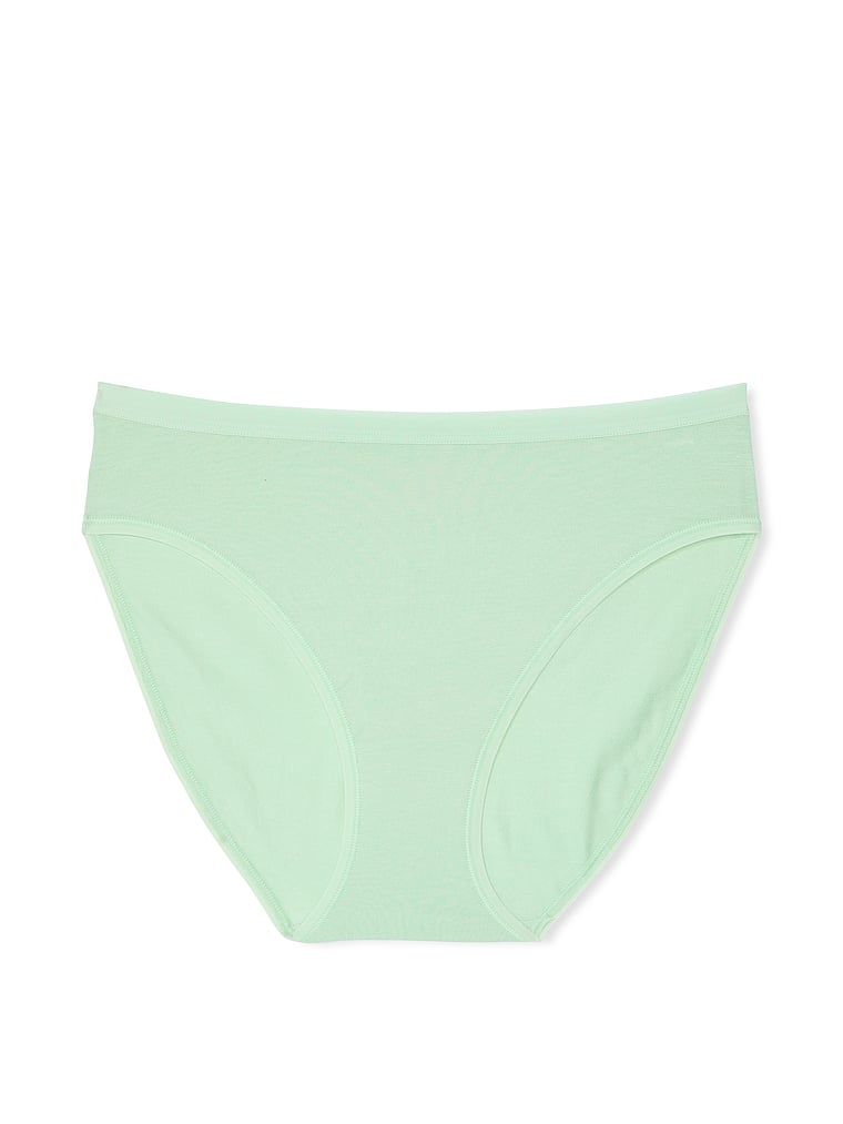 Stretch Cotton High-Leg Brief Panty