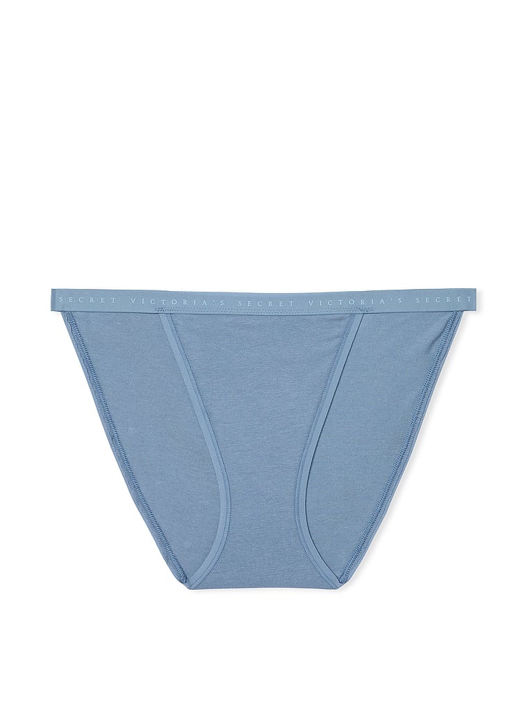 Stretch Cotton String Bikini Panty