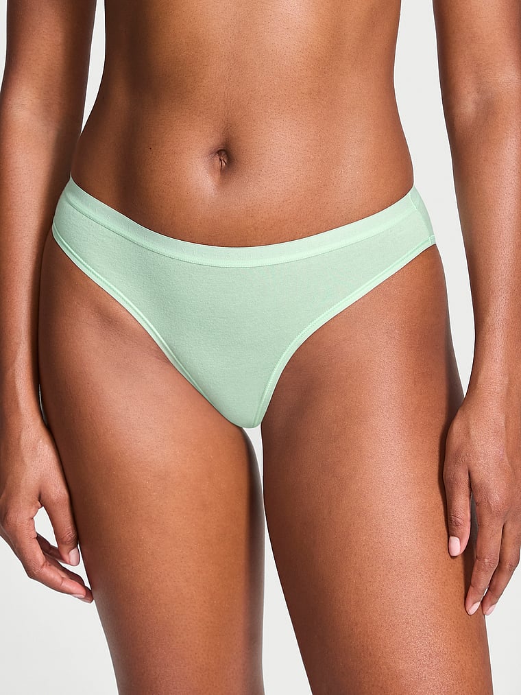 Stretch Cotton Bikini Panty