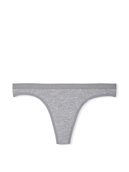 Stretch Cotton Thong Panty