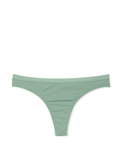 Stretch Cotton Thong Panty