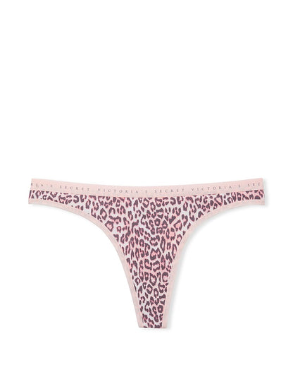 Stretch Cotton Thong Panty