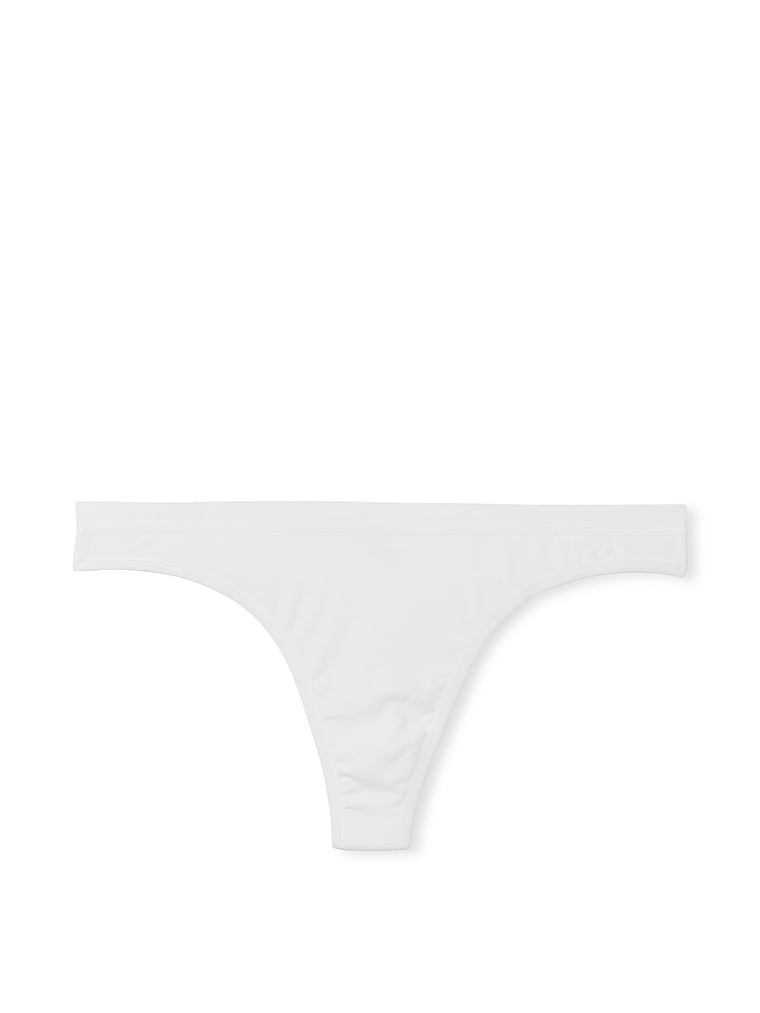 Stretch Cotton Thong Panty