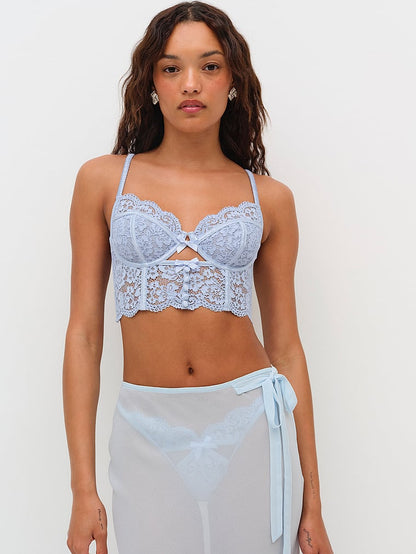 For Love & Lemons Creamsicle Lace Underwire Bra