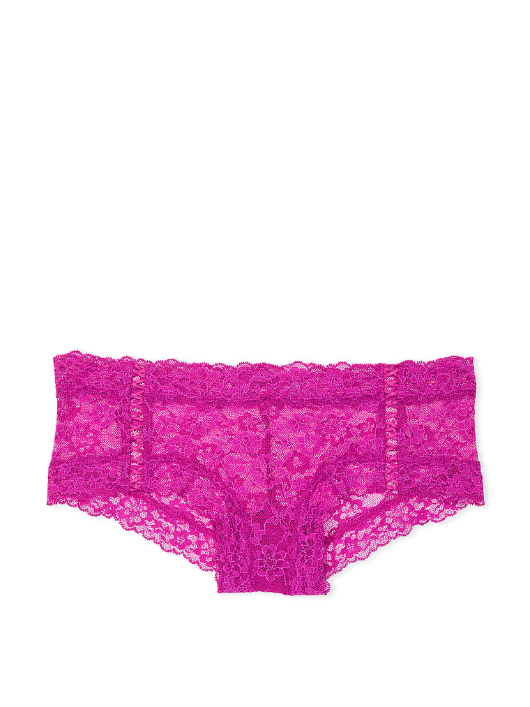 Lace-Up Lace Cheeky Panty