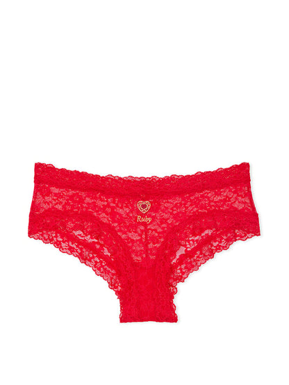 Lace-Up Lace Cheeky Panty