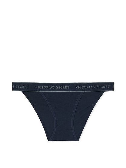 Logo Cotton Tanga Panty