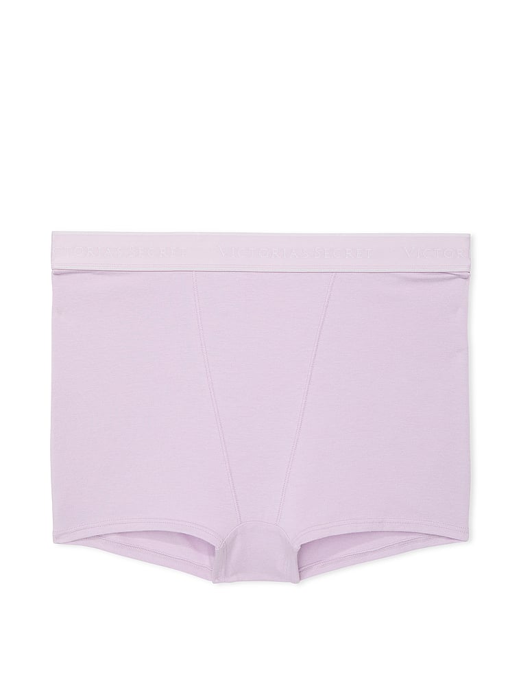 Logo Heart Pointelle High-Waist Shortie Panty