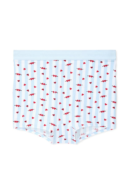 Logo Heart Pointelle High-Waist Shortie Panty