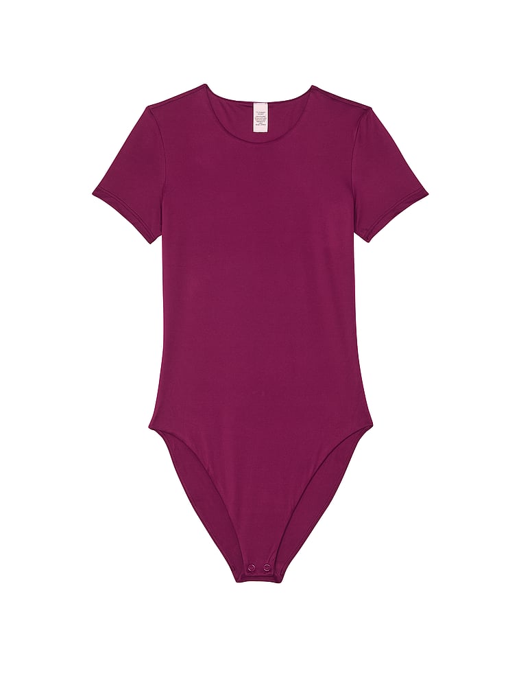 BODYWEAR by Victoria with FeatherSoft™ Innovation Short-Sleeve Bodysuit