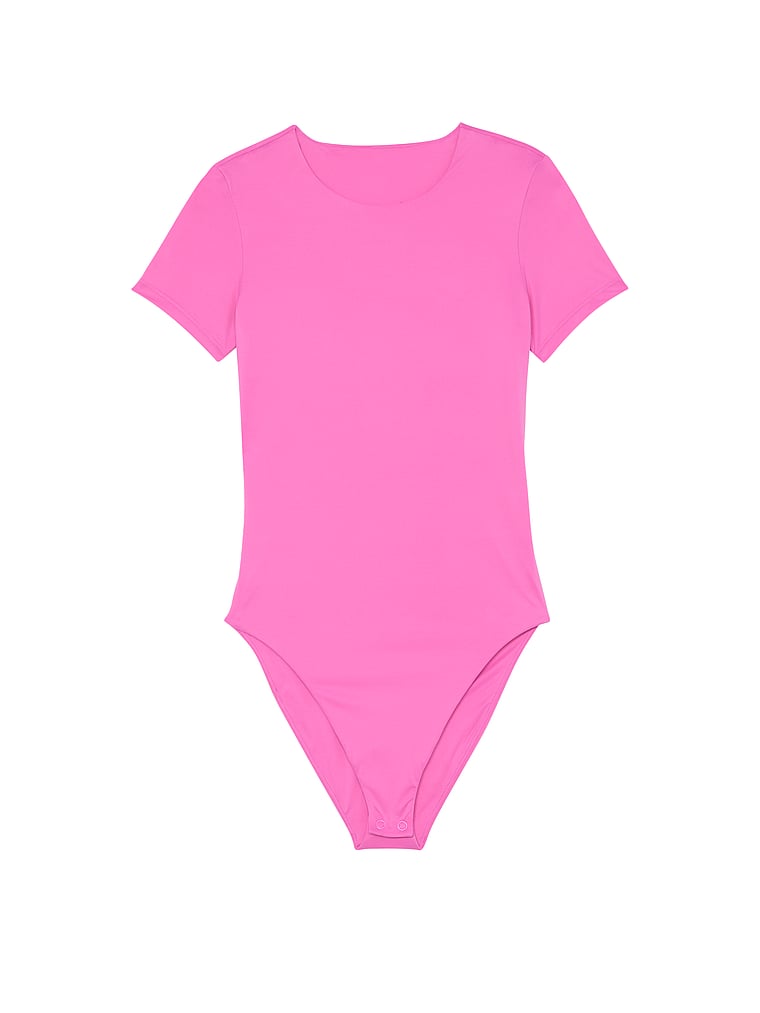 BODYWEAR by Victoria with FeatherSoft™ Innovation Short-Sleeve Bodysuit