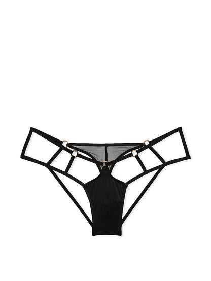 Strappy Hardware High-Leg Cheeky Panty