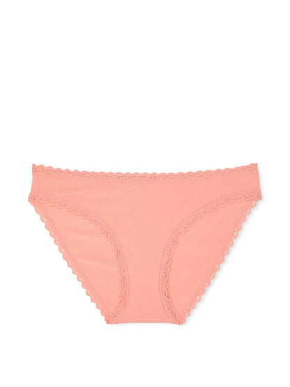 Lace-Waist Bikini Panty