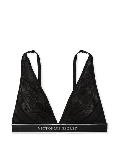 Wireless Lace Plunge Bralette