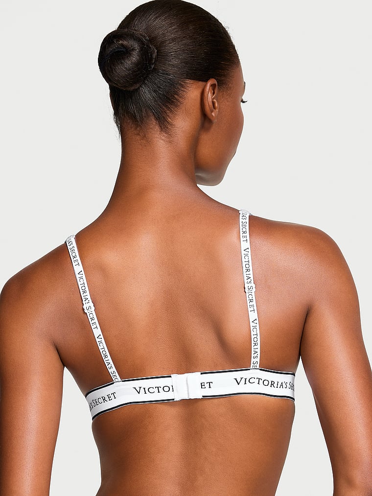 Wireless Cotton Plunge Bralette